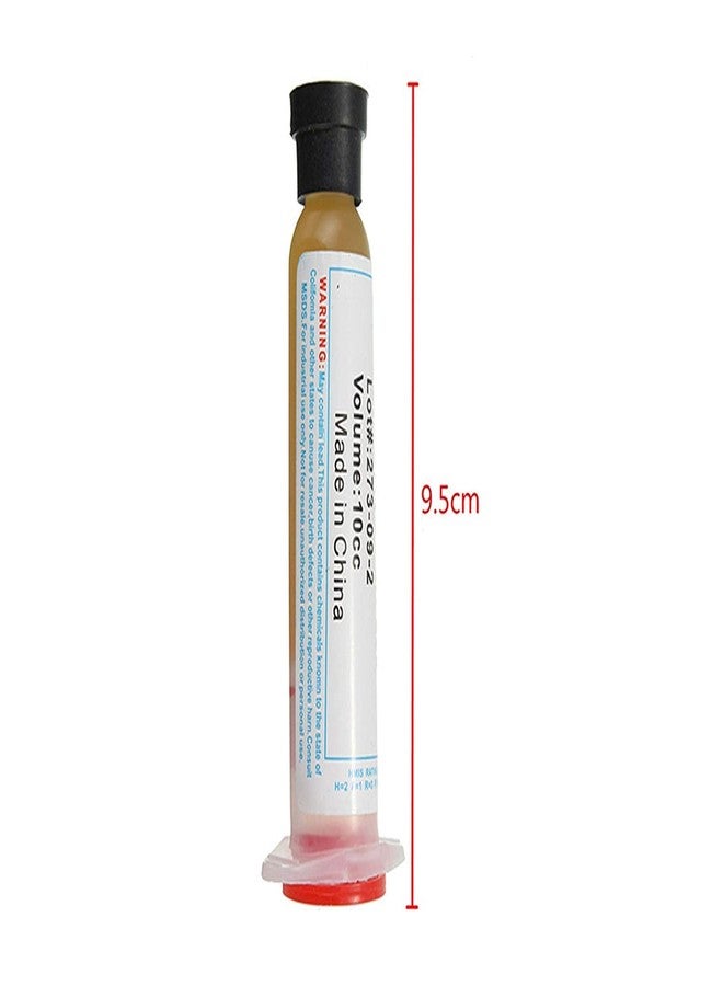 Ekavir عبوة إيكافير من 5 قطع من معجون اللحام، 10 غرام من شحم التدفق، معجون تدفق لحام BGA SMD، 10 سم مكعب - Image 4